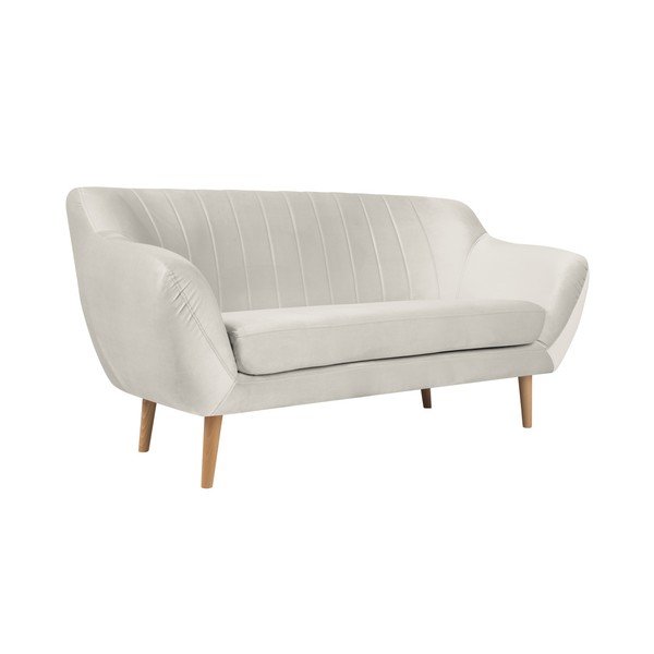 Kreminė dvivietė sofa Mazzini Sofas Benito-image-1
