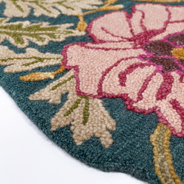 Rankų darbo iš vilnos kilimas 200x290 cm Daphne Shaped Floral – Flair Rugs-image-3