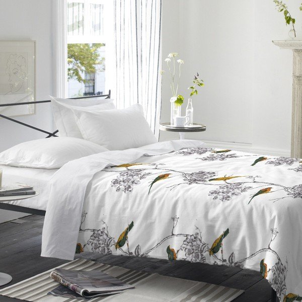 2 medvilninių užvalkalų rinkinys "Happy Friday Spring Bird", 50 x 75 cm-image-1