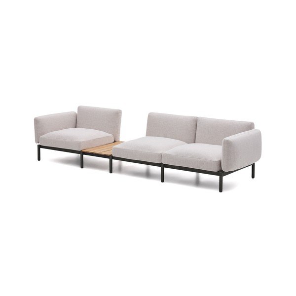 Smėlio spalvos iš audinio sodo sofa Sorells – Kave Home