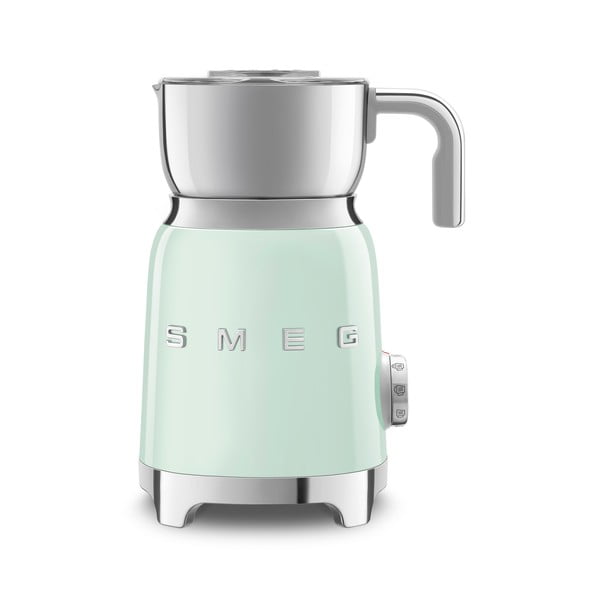 Elektrinis pieno plaktuvas šviesiai žalios spalvos Retro Style – SMEG