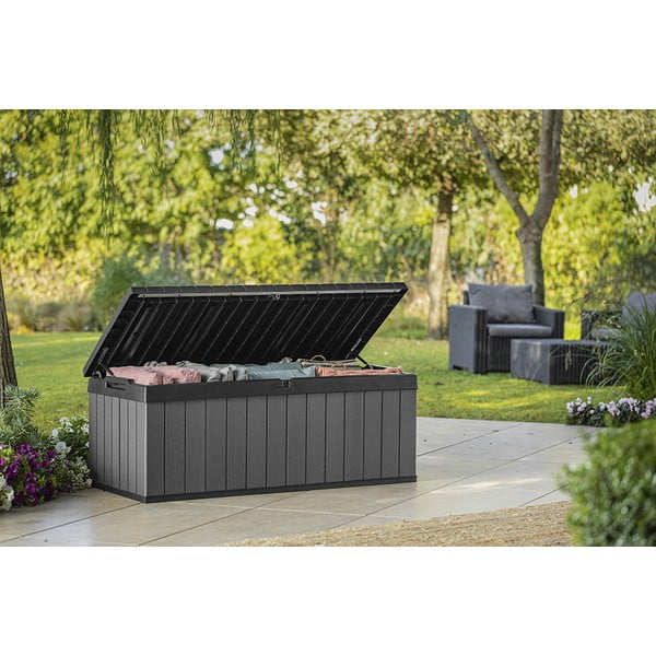 Sodo daiktadėžė pilkos spalvos Darwin – Keter-image-2