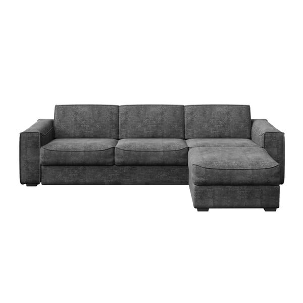 Tamsiai pilka sofa-lova MESONICA Munro, 308 cm