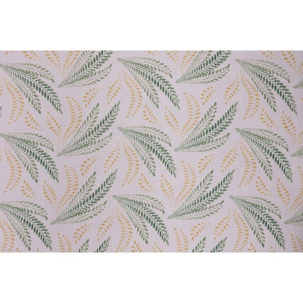 Permatoma užuolaida baltos spalvos/žalios spalvos 300x260 cm Seva – Mendola Fabrics-image-4