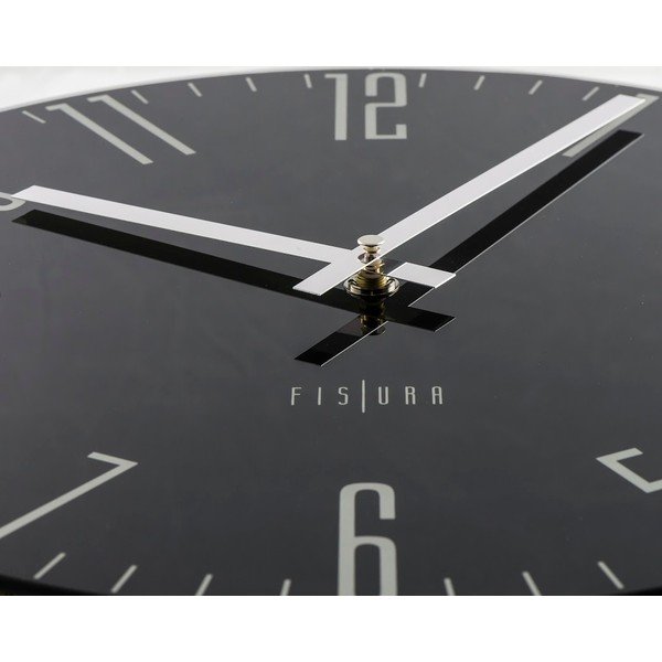 Laikrodis "Fisura Slim Black", ⌀ 35 cm-image-1