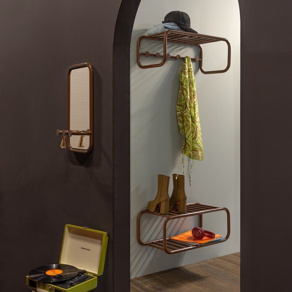 Sieninis veidrodis su laikikliu 35x60 cm Retro – Spinder Design-image-1