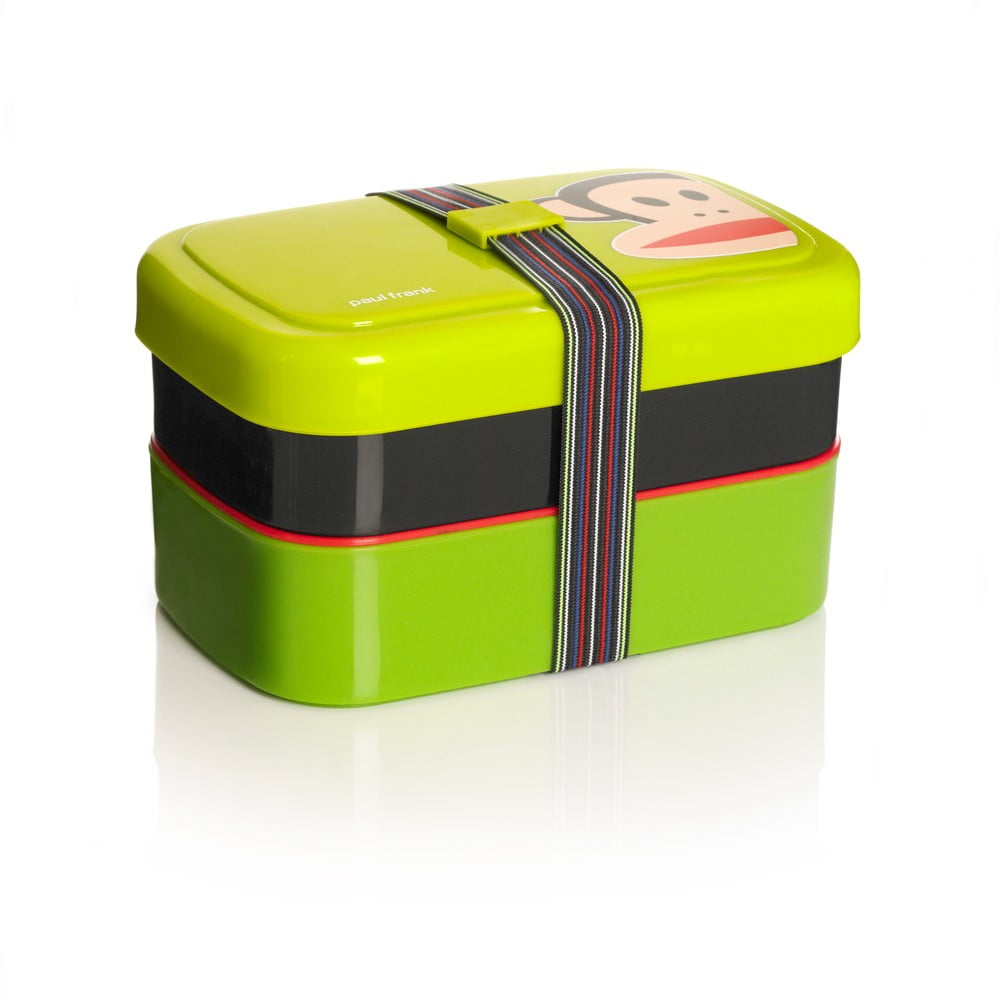 LEGO® Paul Frank dviaukštė užkandžių dėžutė, žalia