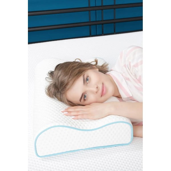 Iš prie kūno prisitaikančių putų anatominė pagalvė 42x61,5 cm – Mila Home-image-3