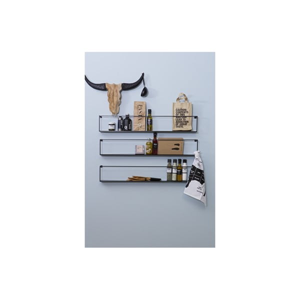 Juoda lentyna WOOOD Meert, 100 cm ilgio-image-3