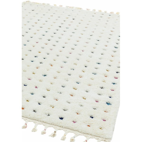 Smėlio spalvos kilimas Asiatic Carpets Dotty Multi, 80 x 150 cm-image-2