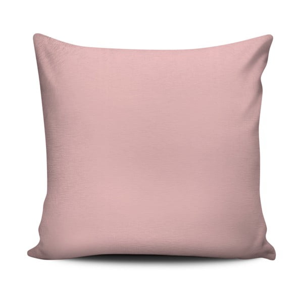 Rožinė pagalvėlė su užpildu "Fridrich", 43 x 43 cm