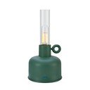 Tamsiai žalios spalvos stalinis šviestuvas LED (aukštis 22 cm) Astrid – Markslöjd