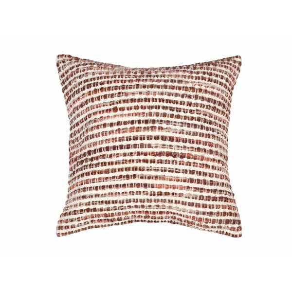 Smėlio spalvos raštuota pagalvėlė "Tiseco Home Studio Cornrow", 45 x 45 cm