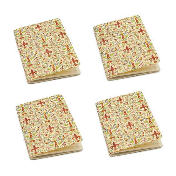 Užrašinės komplekte 192 puslapiai 4 vnt. A6 Giglio – Kartos-image-1