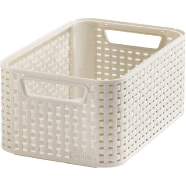 Iš plastiko daiktadėžė kreminės spalvos 19x28,5x13 cm Style – Curver