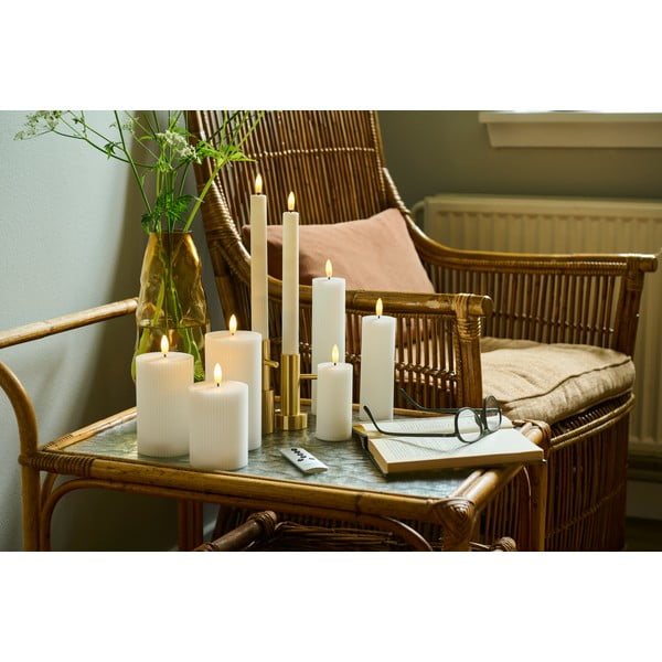 Baltos šviečiančios dekoracijos, 3 vnt. Smilla - Sirius-image-3