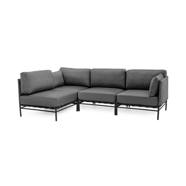 Sodo modulinė sofa tamsiai pilkos spalvos 234 cm Dandy – Sit Sit-image-3