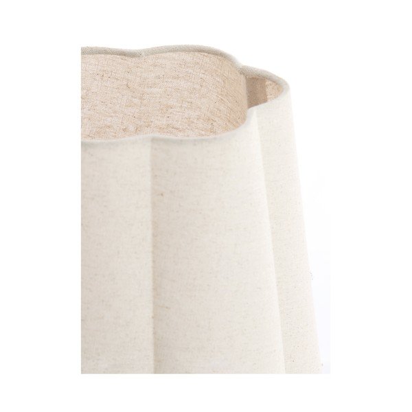 Baltos spalvos stalinis šviestuvas (aukštis 50 cm) su tekstiliniu gaubtu Musaby – Light & Living-image-3