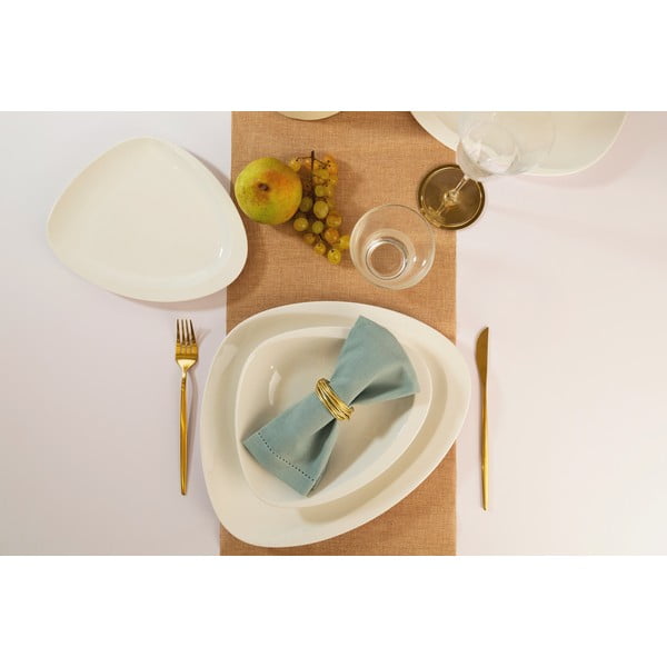 Desertinės iš porceliano  lėkštės baltos spalvos 6 vnt. Carrara – Villa Altachiara-image-4