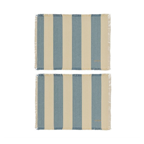 Iš organiškos medvilnės padėkliukai 2 vnt. 36x48 cm Toppu – OYOY Living Design
