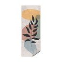 Skalbiamas kilimas kreminės spalvos 80x200 cm Illustrated Autumn – Mila Home