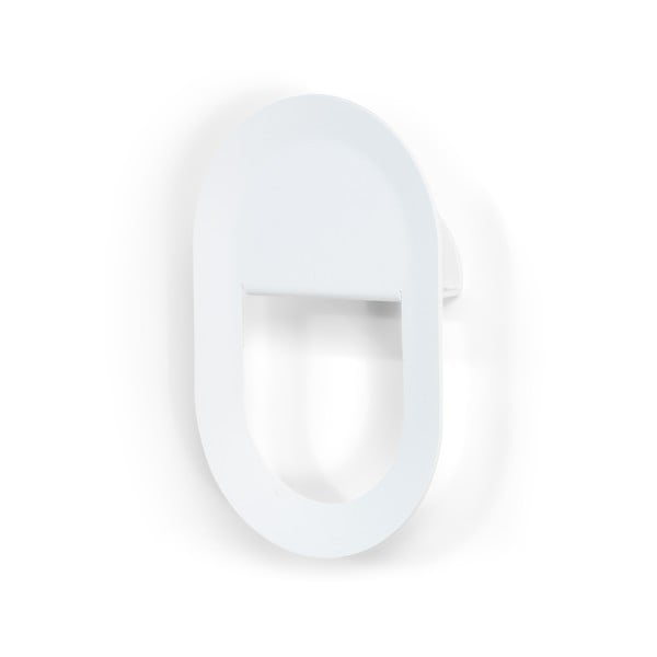 Sieninis baltos spalvos iš plieno kablys Coucou – Spinder Design