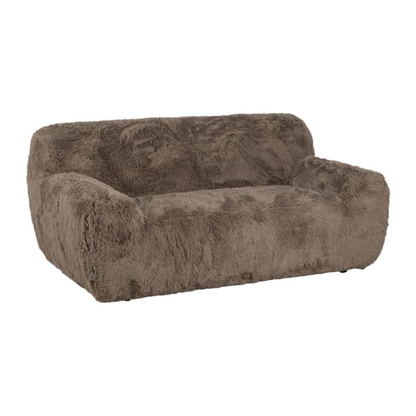 Rudos spalvos sofa 185 cm Teddy – Ixia-image-2