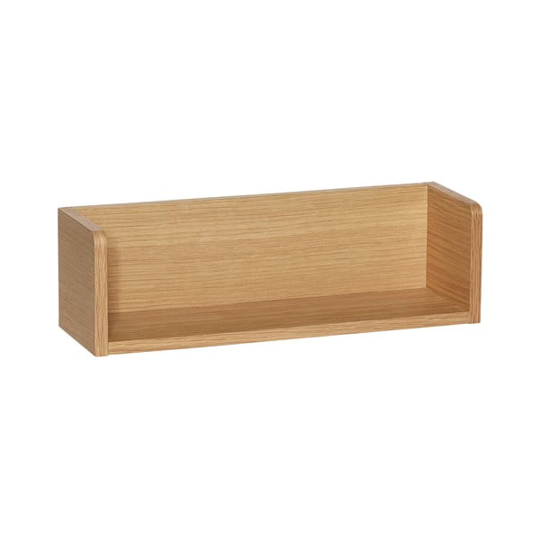 Sieninė lentyna natūralios spalvos iš ąžuolo 40 cm Savor – Hübsch