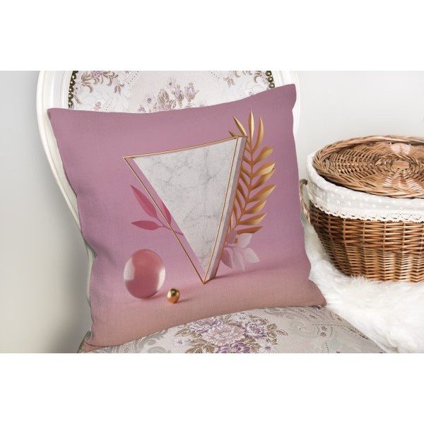 Pagalvės užvalkalas Minimalist Cushion Covers Marble Triangle, 45 x 45 cm-image-2