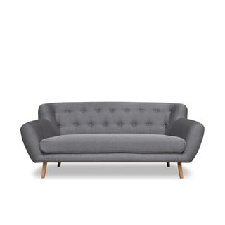 Pilka sofa Cosmopolitan design London, 192 cm