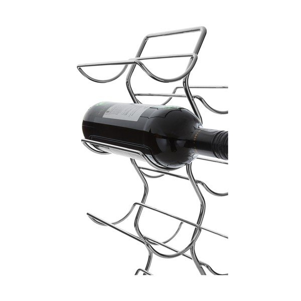 Iš metalo vyno lentyna sidabrinės spalvos butelių skaičius 12 Jaxen – Premier Housewares-image-3