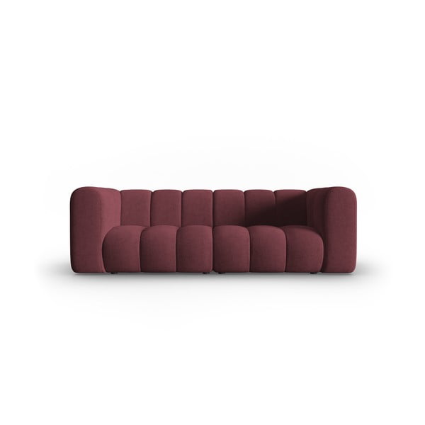 Sofa bordo spalvos 228 cm Lupine – Micadoni Home