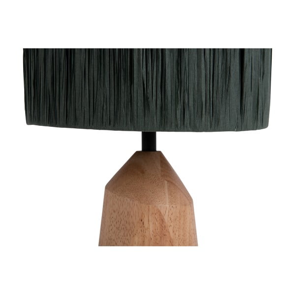 Stalinis šviestuvas juodos spalvos (aukštis 35,5 cm) su gaubtu iš virvės  Sheer Trapeze – Leitmotiv-image-3