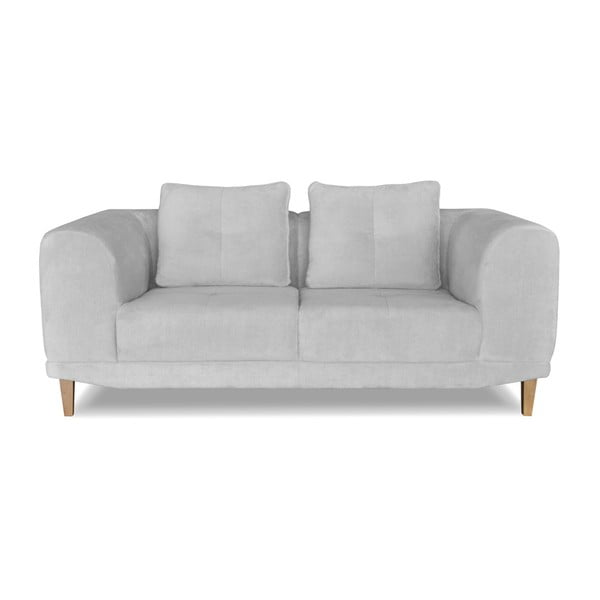 Šviesiai pilka dvivietė sofa "Windsor & Co. Sofos Sigma