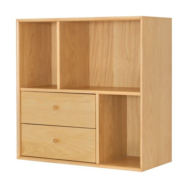 Modulinė lentyna natūralios spalvos iš ąžuolo 70x70 cm Z  – Tenzo-image-4