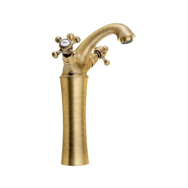 Kriauklei čiaupas bronzinės spalvos stovimas Antea – Sapho