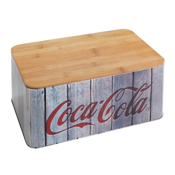 Duonos dėžutė su bambuko dangčiu Wenko Coca-Cola World