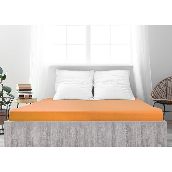 Paklodė rausvos spalvos su guma 180x200 cm – B.E.S.-image-2