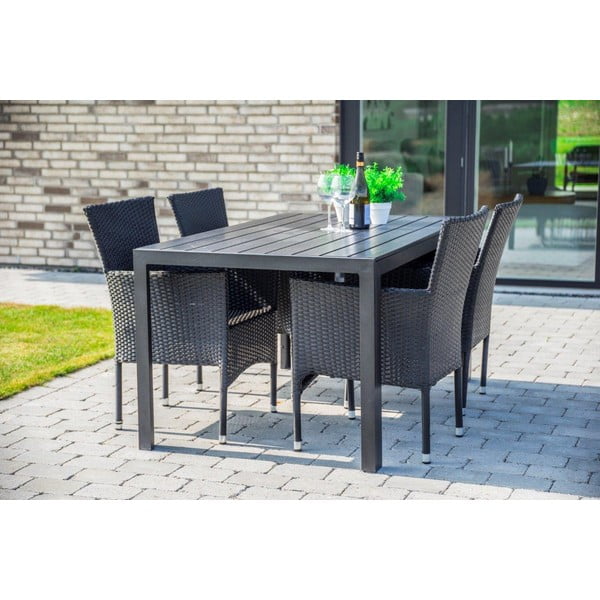 Sodo stalas su medienos stalviršiu Bonami Selection Viking, 150 x 90 cm-image-1