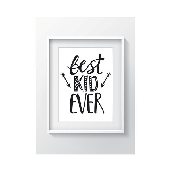 Sieninis paveikslas "OYO Kids Best Kid Ever", 24 x 29 cm