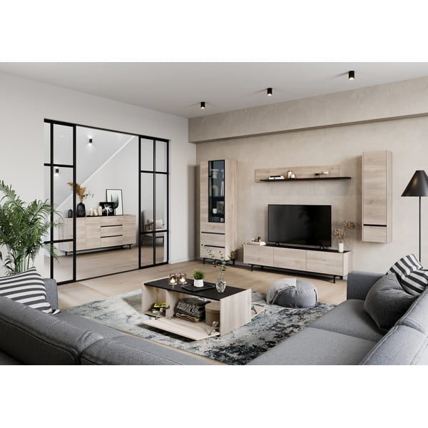 Ąžuolo dekoro lentynos Cantoria - Germania-image-2