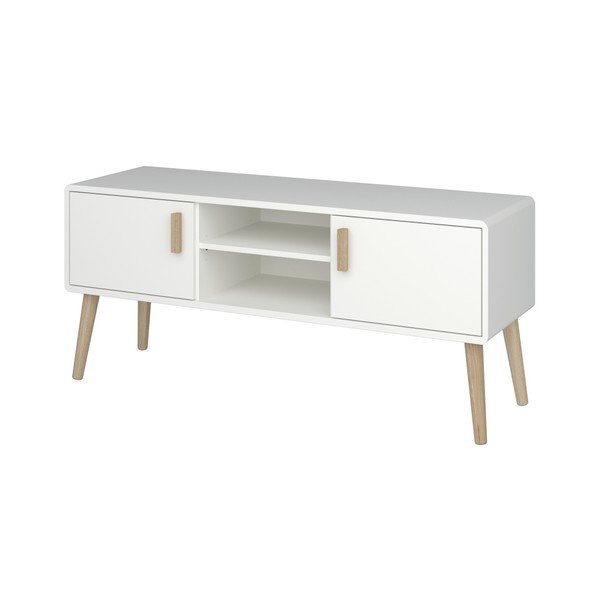 Žema balta komoda "Støraa Pavona-image-2
