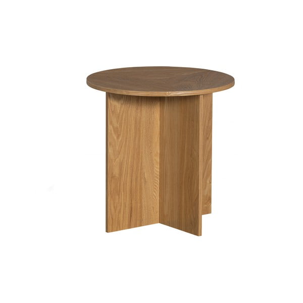 Apvalios formos šoniniai stalai 2 vnt. ø 45 cm Lina – WOOOD-image-2