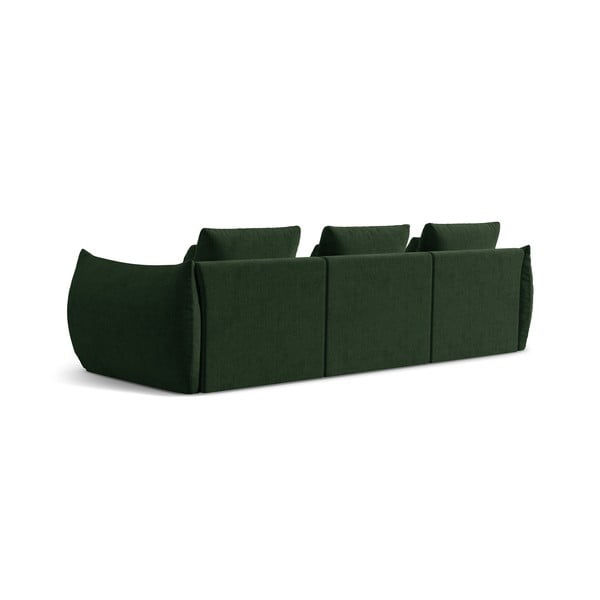 Sofa tamsiai žalios spalvos 332 cm Bloom – Micadoni Home-image-3