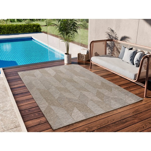 Lauko kilimas smėlio spalvos 152x230 cm Oria – Universal-image-1
