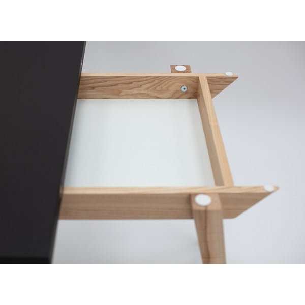 Sulankstomas valgomojo stalas su žaliu stalviršiu 65x90 cm Envelope - Ragaba-image-4