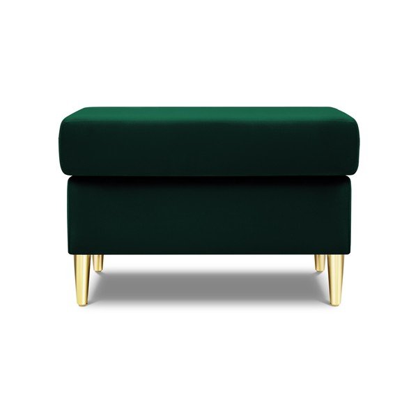 Žalios spalvos iš velveto taburetė Kyoto – Cosmopolitan Design