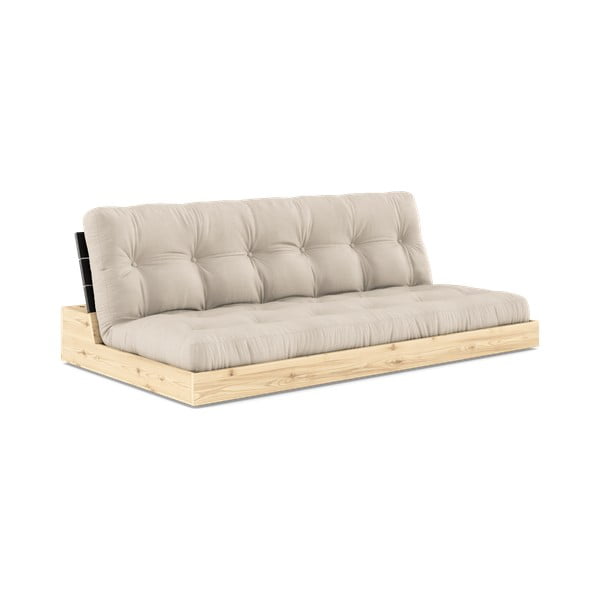 Sulankstoma sofa smėlio spalvos 196 cm Base – Karup Design