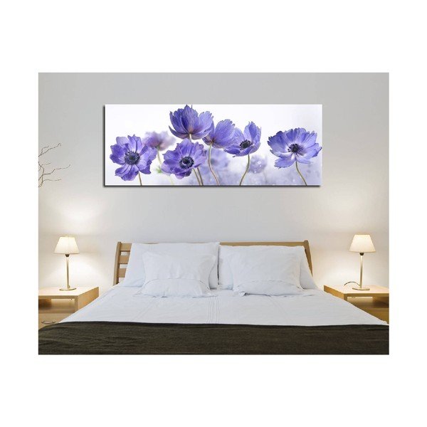 Tapyba ant drobės Violetinė, 80 x 30 cm-image-2