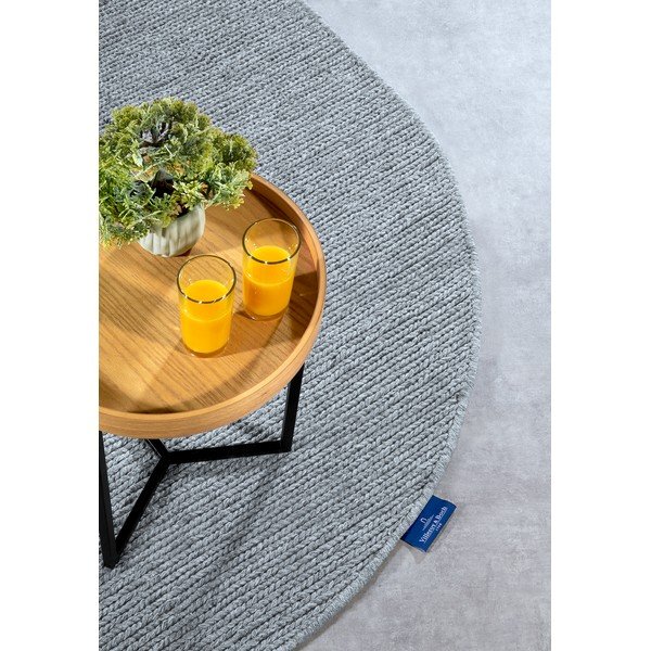 Rankų darbo iš vilnos kilimas pilkos spalvos 160x230 cm Francois – Villeroy&Boch-image-2